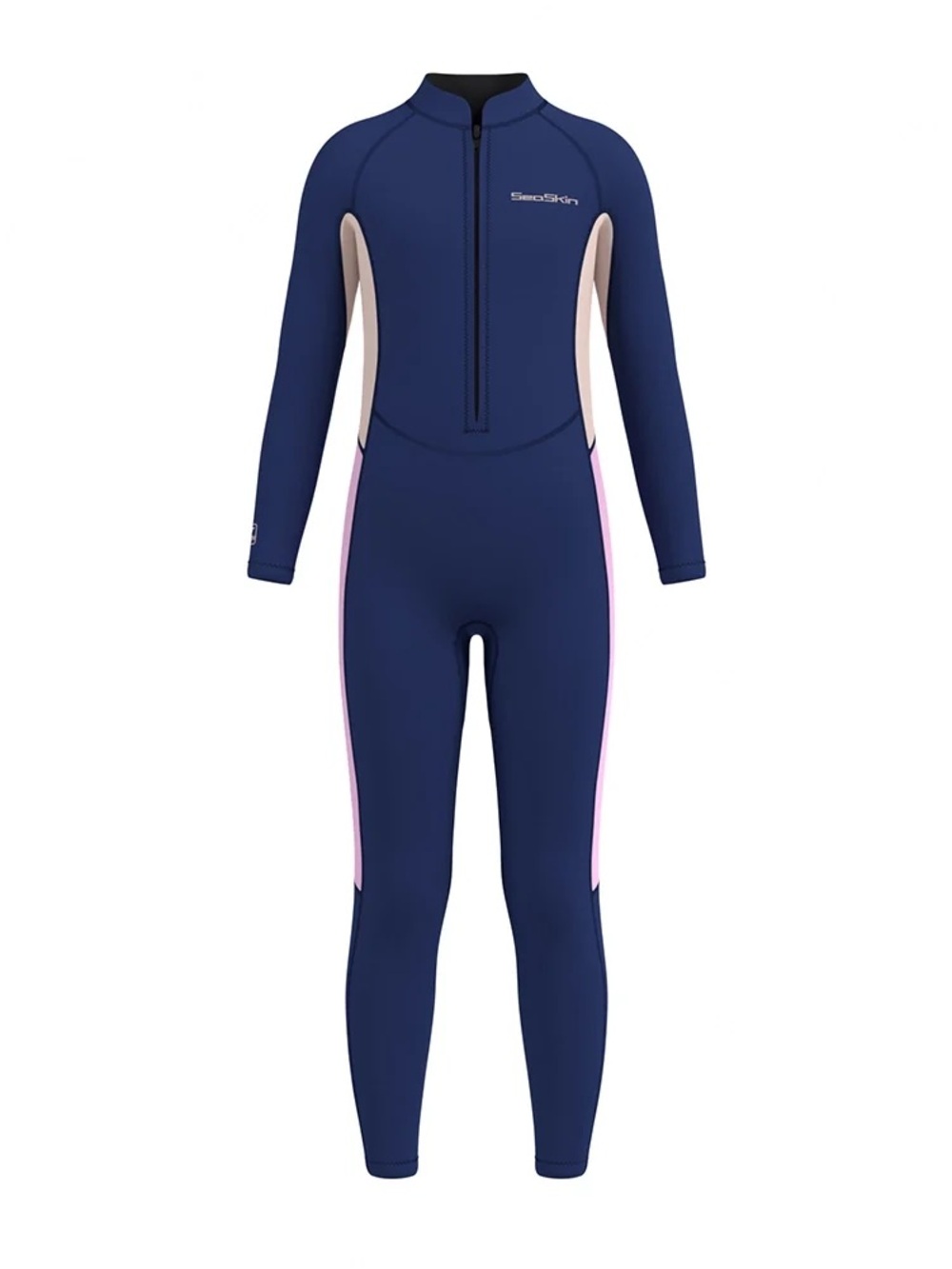 SeaSkin Girls 2mm Full Body Wetsuit | Size 10 | Midnight Blue